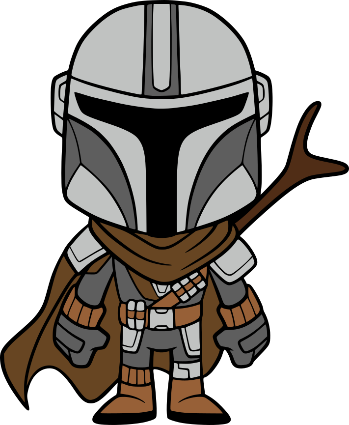 Mandalorian – cartoon